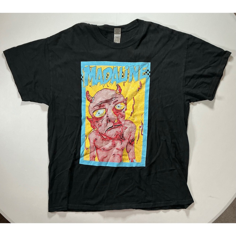 Madaline Sleep Well In Hell 2020 Tour T Shirt XL Black Ska Punk Band Tee